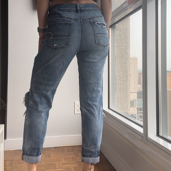 American Eagle Stretch Boyfriend Jeans - Picture 2 of 5